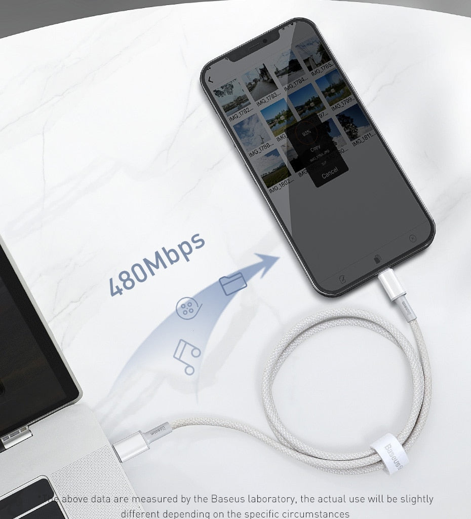 Baseus-MacBook,iPhone 13 12 11 pro max xr 8 pd,20W用のUSB Cケーブル,急速充電,タイプC用