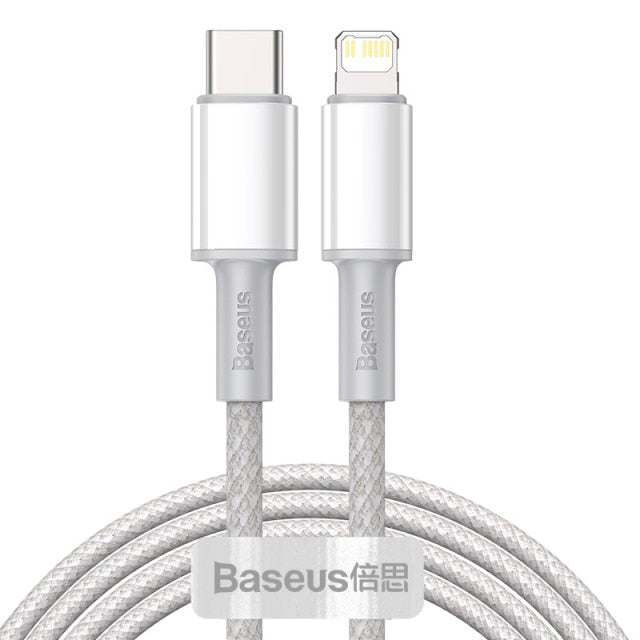 Baseus-MacBook,iPhone 13 12 11 pro max xr 8 pd,20W用のUSB Cケーブル,急速充電,タイプC用